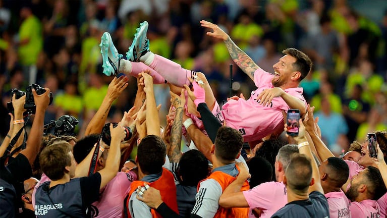 Messi, el más campeón de la historia.