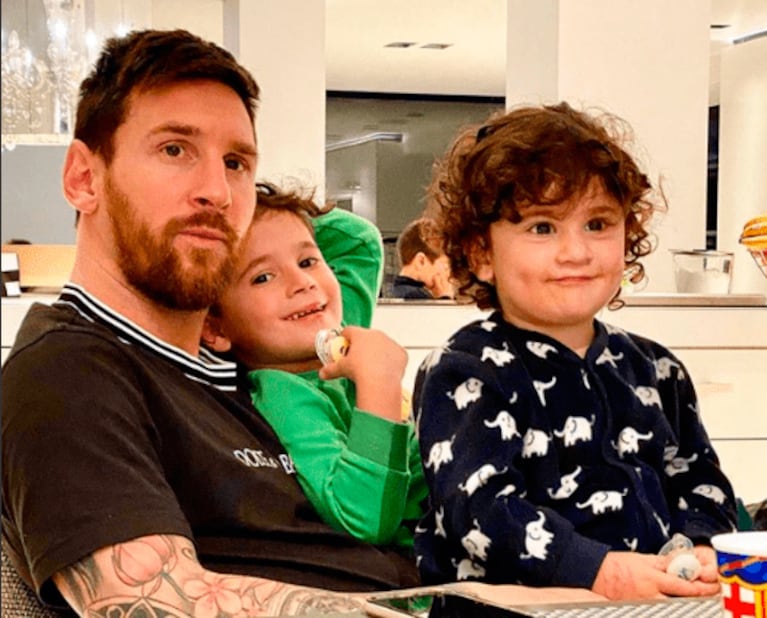 Messi, en cuarentena.