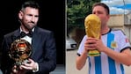 Messi ganó su octavo Balón de Oro.