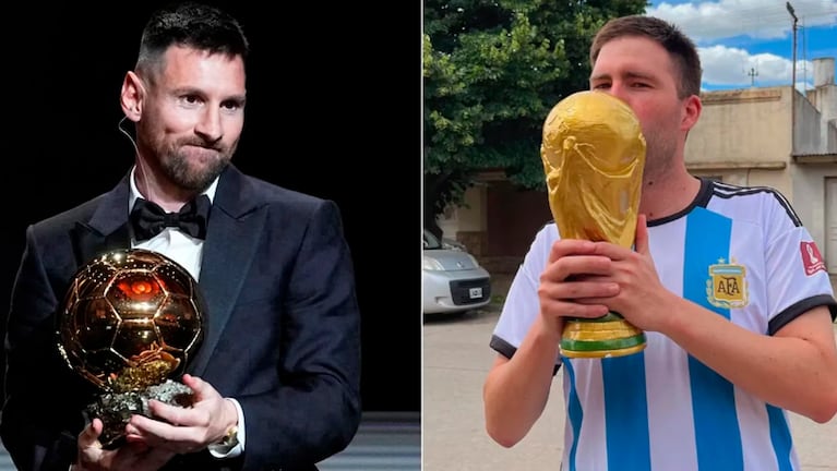 Messi ganó su octavo Balón de Oro.