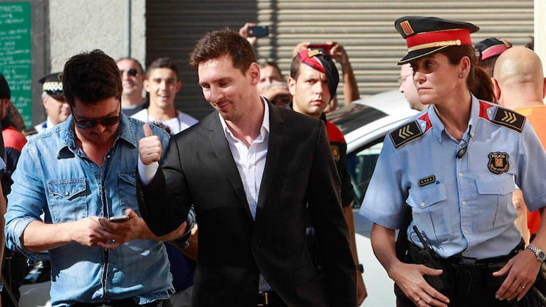 Messi irá a juicio por estafar al Estado en España. 