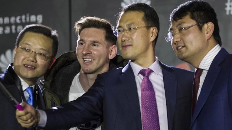 Messi, la gran apuesta de los chinos. 