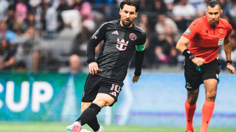 Messi lleva cinco goles en lo que va del torneo. Foto: Inter Miami.