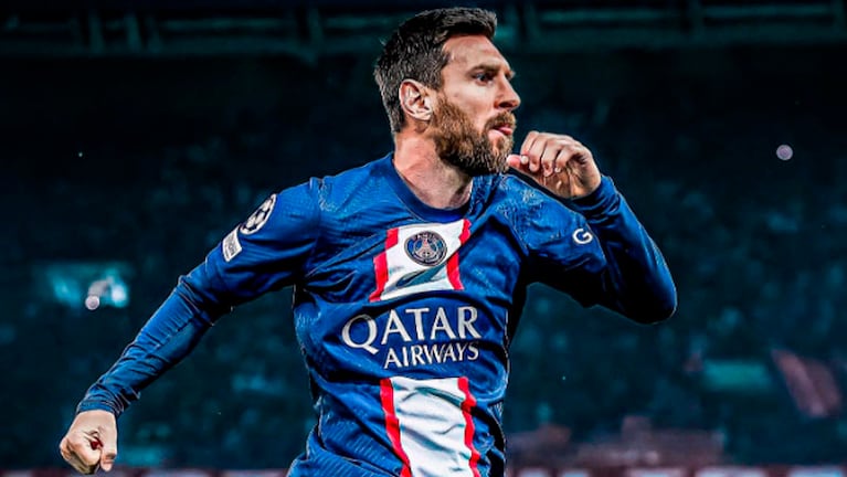 Messi marcó un gol en su vuelta a las canchas con el PSG.