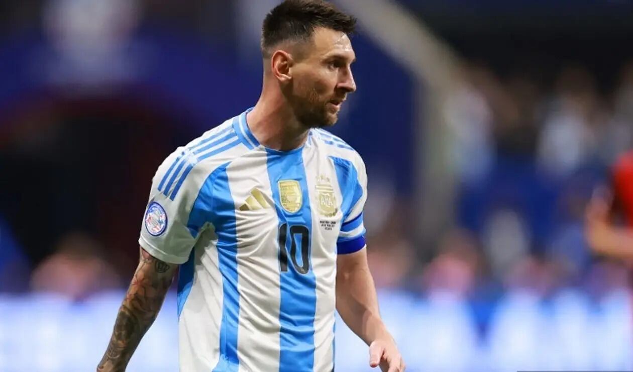 Messi metió cambio de look una vez más.