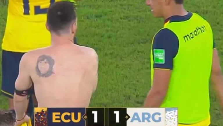 Messi mostró su nuevo "tatuaje" sobre el Mundial de Qatar