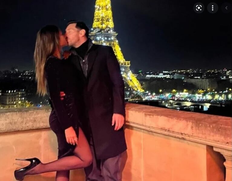 Messi muy enamorado: así presumió a Antonela Roccuzzo en sus redes