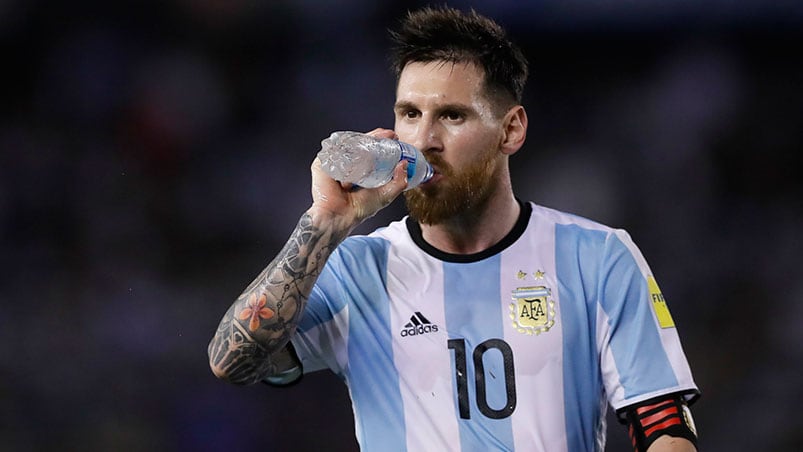 Messi necesitará más que agua en los 3.600 metros de altura.