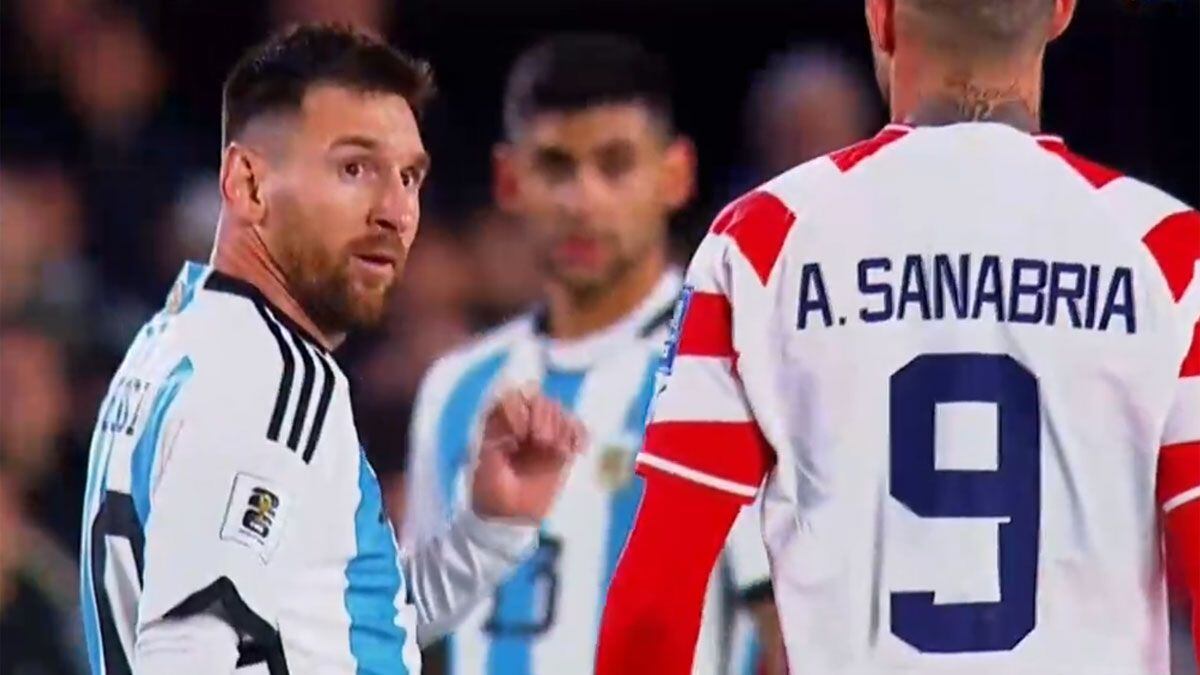 Messi ninguneó al paraguayo.