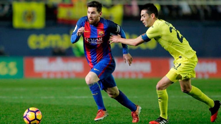 Messi no tuvo su mejor noche, pero apareció sobre el final.