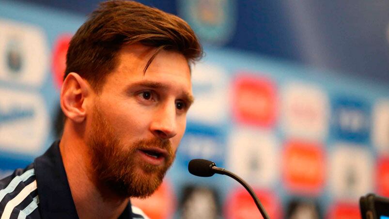 Messi pidió concentrarse en el duelo ante Chile.