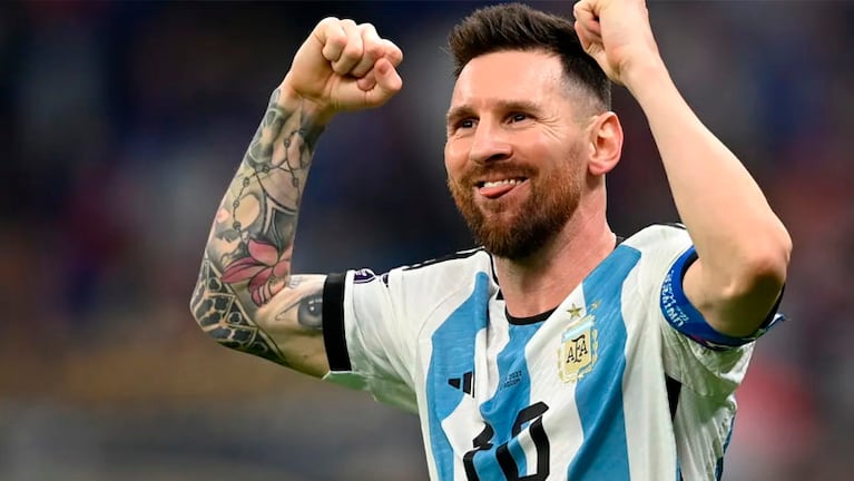 Messi protagonizó un viral que deleitó a sus fanáticos.