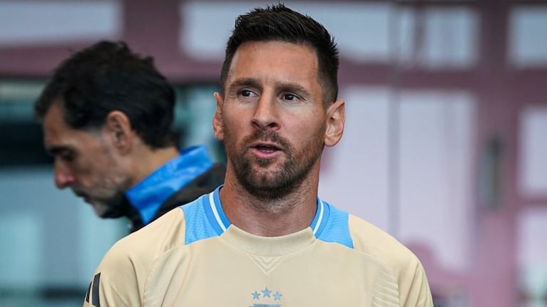 Messi publicó una foto en su cuenta de Instagram para agradecer por los saludos de cumpleaños.