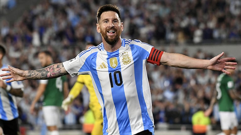 Messi se prepara para el partido del jueves ante Venezuela.