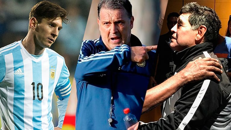 Messi será titular luego de las críticas de Maradona.