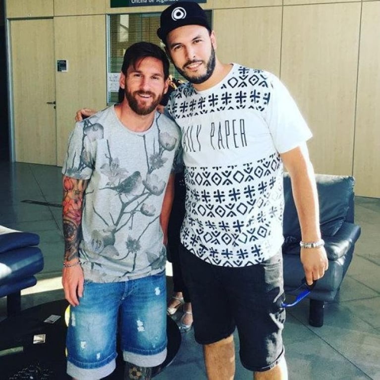 Messi sigue de vacaciones pero cambió de destino
