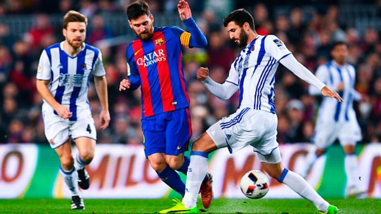 Messi sigue rompiéndola con su juego en el Barcelona.