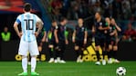 Messi sufrió a Croacia, aunque luego terminó siendo muy importante. / Foto: AFP