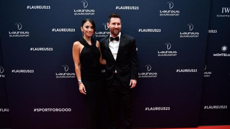 Messi tuvo un detalle de amor con la Selección en los premios Laureus 