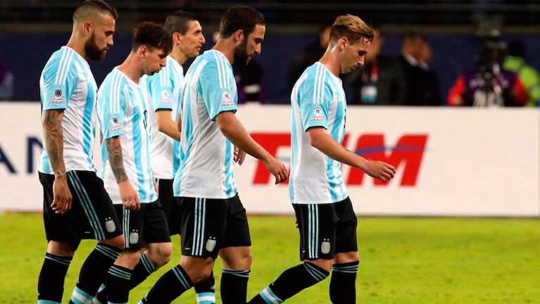 Messi y compañía se fueron amargados con el empate (Foto: Copa América oficial)