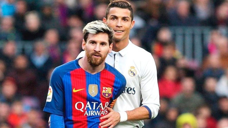 Messi y Cristiano, apasionados antes del clásico.