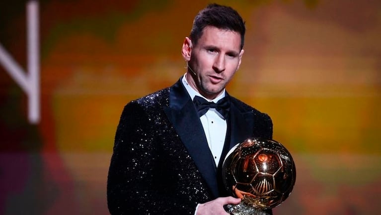 Messi y el Balón de Oro, una imagen que se repite. 
