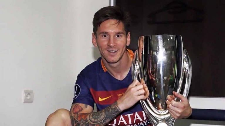 Messi y la Supercopa.