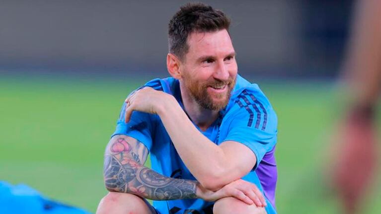 Messi y otro posteo con gran repercusión.