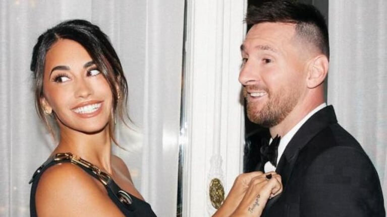 Messi y Rocuzzo asistieron al cumpleaños de Beckham
