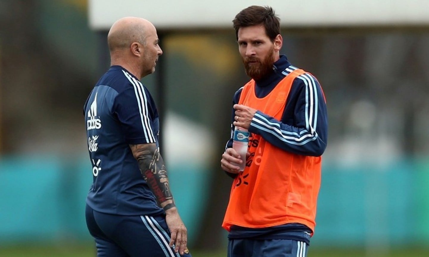 Messi y Sampaoli terminaron mal en Rusia.