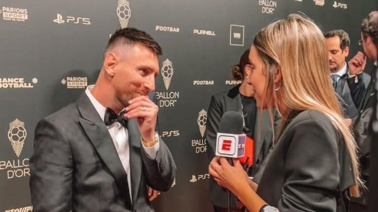 Messi y Sofi Martínez, una vez más víctimas de un "viral".