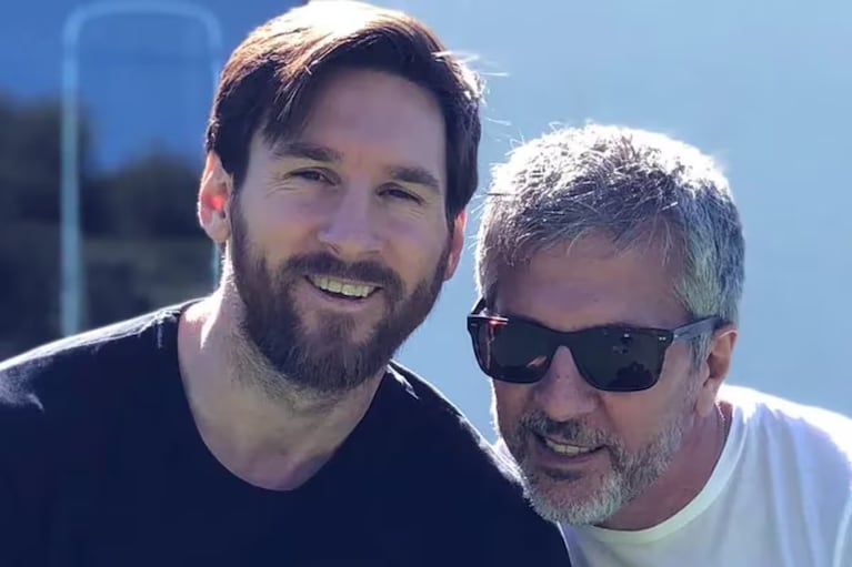 Messi y su papá