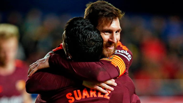 Messi y Suárez, una dupla infalible para el campeón.