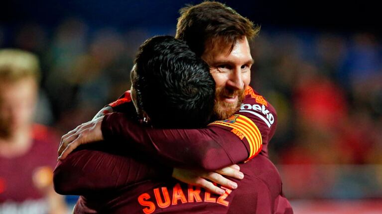 Messi y Suárez, una dupla infalible para el campeón.