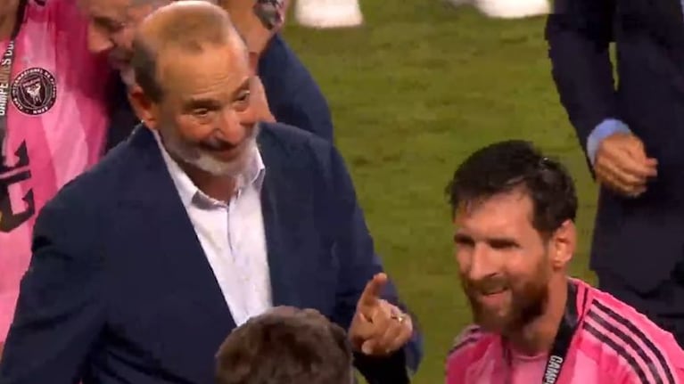 Messi y un encontronazo con Don Garber.