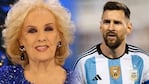 Messi y un gran gesto con Mirtha Legrand.