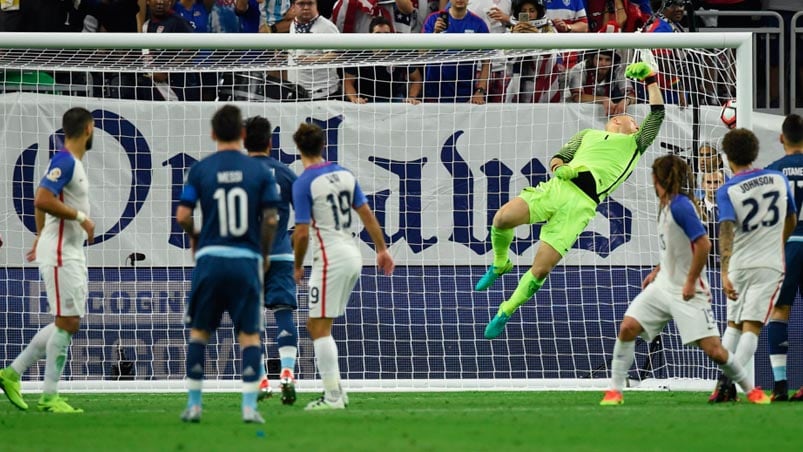 Messi ya hizo su obra de arte y la clavó al ángulo.