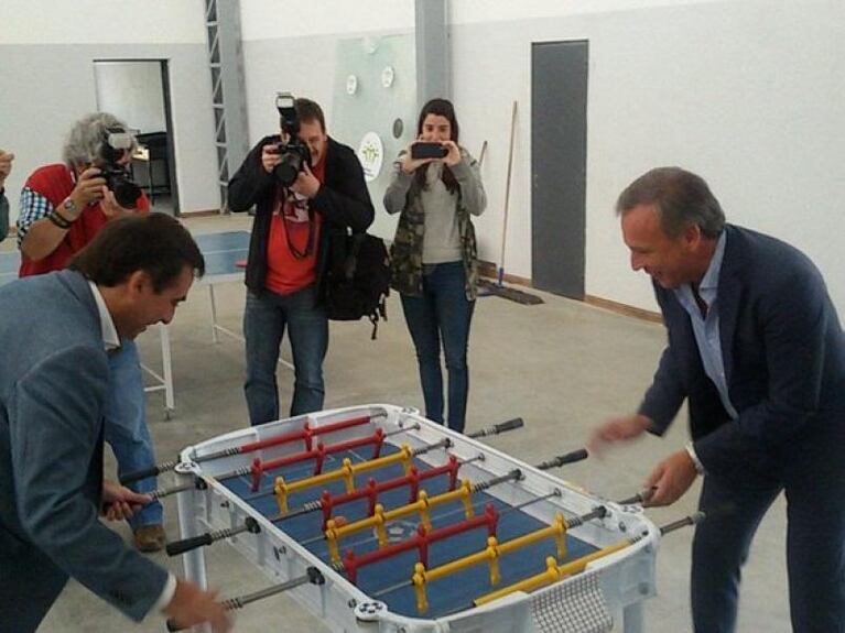 Mestre homenajeó a Talleres por el ascenso