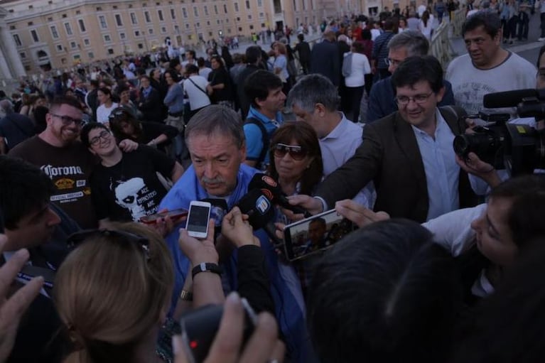 Mestre y Schiaretti, juntos en el Vaticano