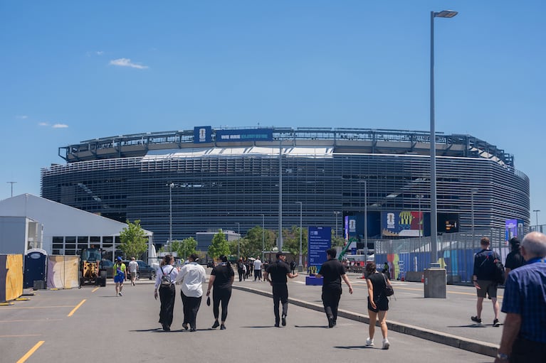 MetLife Stadium, la sede de la final del Mundial. (Hiroko Masuike/The New York Times)