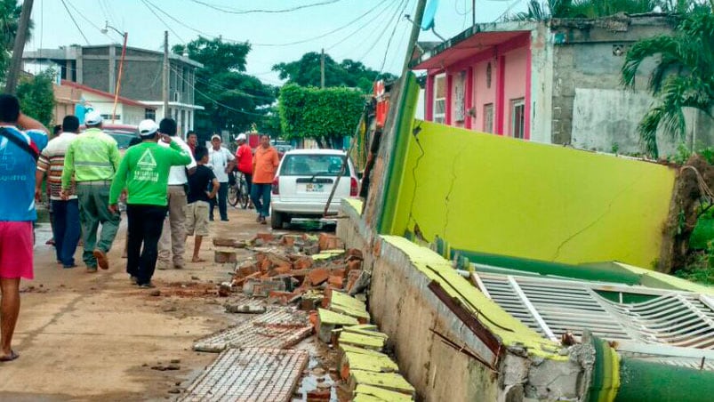 México: el sismo sembró la muerte y el pánico en la población.