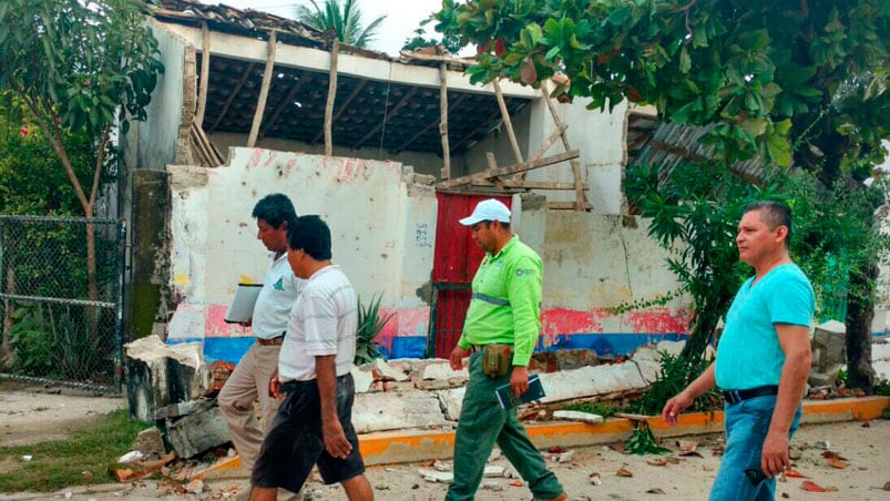 México: el sismo sembró la muerte y el pánico en la población.