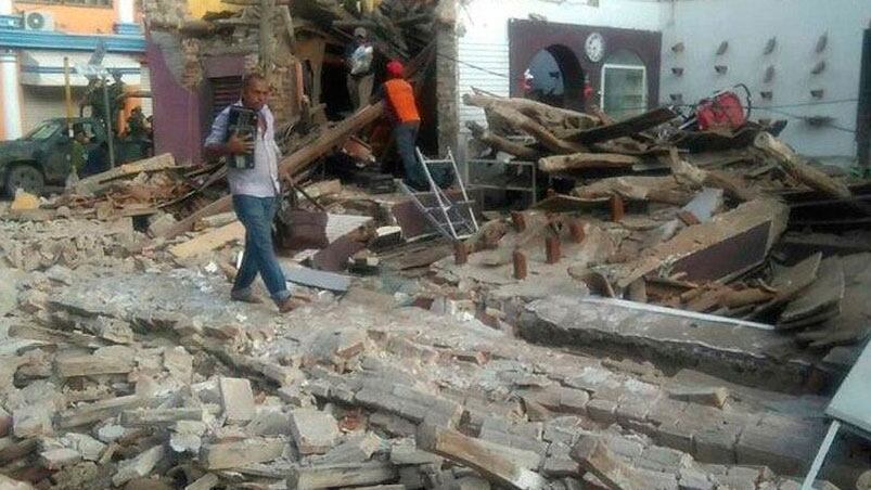 México: el sismo sembró la muerte y el pánico en la población.