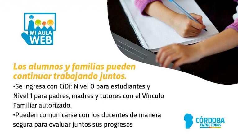 Mi Aula Web: cómo funciona la nueva plataforma educativa