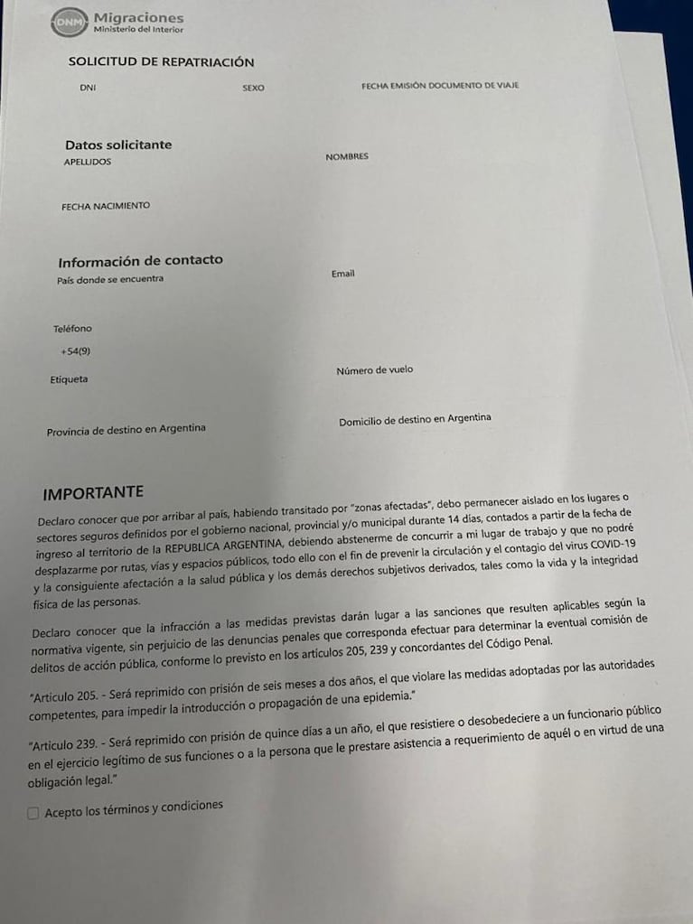 Mi experiencia varado: algunos son más argentinos que otros