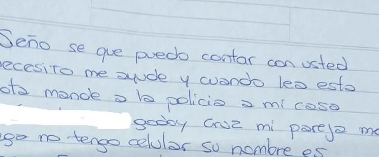 “Mi pareja me pega”: una mujer pidió ayuda en el cuaderno del colegio de su hijo 