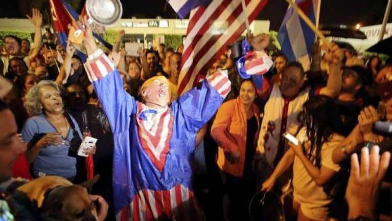 Miami: cubanos exiliados celebraron la muerte de Fidel Castro