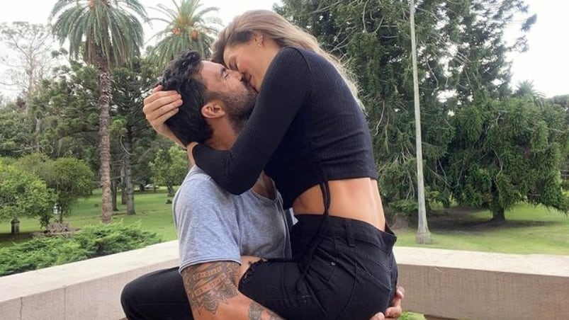 Mica Viciconte y Fabián Cubero se van a vivir juntos. Foto: Instagram: @micaviciconte.