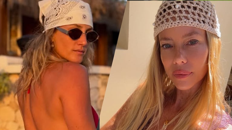 Mica Viciconte y Nicole Neumann en pie de guerra.