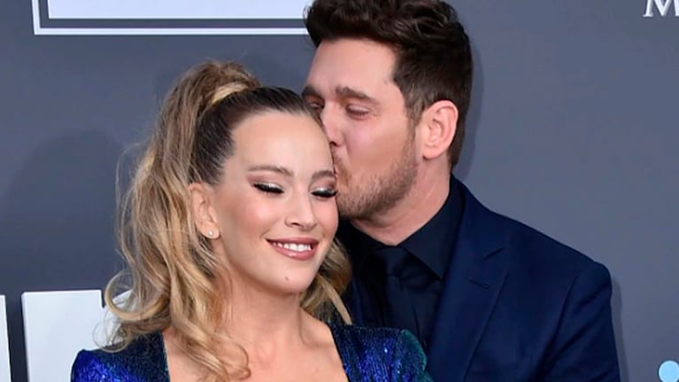Michael Buble y Luisana Lopilato fueron papás.